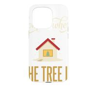 Custodia per iPhone 15 Pro Casa è dove l'albero è Natale