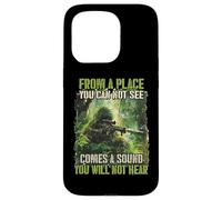 Custodia per iPhone 15 Pro Cecchini Jungle Sniper Soldiers T Cecchini