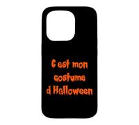 Custodia per iPhone 15 Pro Cest Mon Costume d Halloween Francese Halloween Humor