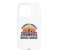 Custodia per iPhone 15 Pro Chess Strategy Always Three Moves Ahead, maglietta da uomo e donna