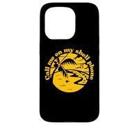Custodia per iPhone 15 Pro Chiamami sul mio telefono Shell Ocean Beach Vibe