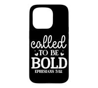 Custodia per iPhone 15 Pro Chiamati ad essere audaci - EFFESINI 3:12