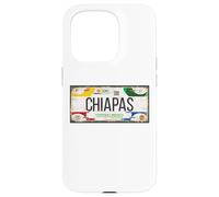 Custodia per iPhone 15 Pro Chiapas, Mexico License Plates Chiapas México