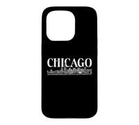 Custodia per iPhone 15 Pro Chicago, orizzonte, città, di, chicago, lungolago, centro, chicago