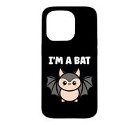Custodia per iPhone 15 Pro Child Animals Bats Cute bird minimalist funny i'm a Bat
