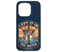Custodia per iPhone 15 Pro Christian American Baptism Let It In The Water Matthew 28