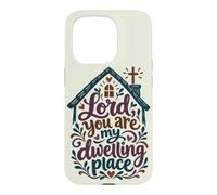Custodia per iPhone 15 Pro Christian Faith Signore Tu sei la mia dimora