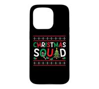 Custodia per iPhone 15 Pro Christmas Squad - Pigiama con albero di Natale divertente e simpatico