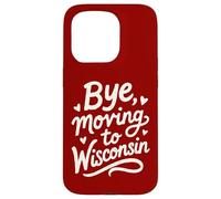 Custodia per iPhone 15 Pro Ciao, trasferirsi in Wisconsin