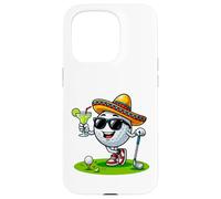 Custodia per iPhone 15 Pro Cinco de Mayo - Palla da golf Sombrero Margarita