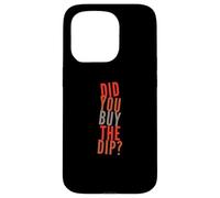 Custodia per iPhone 15 Pro Citazioni divertenti Dip Testo Persone divertenti Hai comprato il tuffo