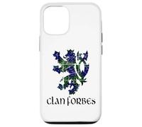 Custodia per iPhone 15 Pro Clan Forbes Tartan Cognome scozzese Scotland Pride