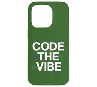 Custodia per iPhone 15 Pro Code The Vibe Coding Design per sviluppatori Coders