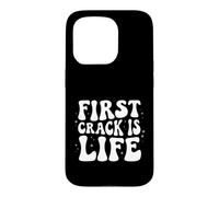 Custodia per iPhone 15 Pro Coffee Roaster First Crack Is Life Retro Roasting Design