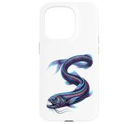 Custodia per iPhone 15 Pro Colorful Dragonfish Abstract Ocean Artwork Deep Sea Creature