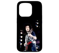 Custodia per iPhone 15 Pro Concerto tributo a Brian May Queen Freddie Mercury 1992