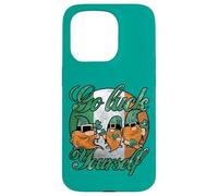 Custodia per iPhone 15 Pro Cool Green Gnomes Go Luck Yourself Shamrock St Patricks Day
