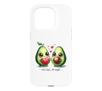 Custodia per iPhone 15 Pro Coppia carina di avocado che hai rubato il mio cuore amore