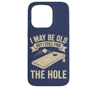 Custodia per iPhone 15 Pro Cornhole Dad Funny Posso essere vecchio ma trovo ancora il buco