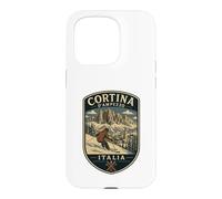 Custodia per iPhone 15 Pro Cortina d'Ampezzo Sciare Famiglia Cortina Dolomiti