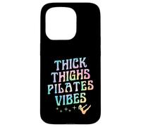 Custodia per iPhone 15 Pro Cosce spesse Pilates Vibes Empowering Body Positivity