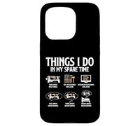 Custodia per iPhone 15 Pro Cose che faccio nel mio tempo libero - Tornio per la lavorazione del legno Tornitura del legno