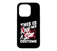 Custodia per iPhone 15 Pro Costume Rock Rock per Halloween Easy Lazy Last Minute
