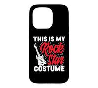 Custodia per iPhone 15 Pro Costume Rock Rock per Halloween Easy Lazy Last Minute