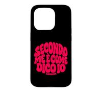 Custodia per iPhone 15 Pro Cover Divertente Secondo Me è Come Dico Io Frase Ironica