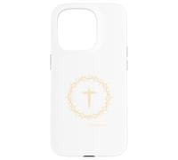 Custodia per iPhone 15 Pro Credo nella risurrezione di Gesù