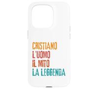 Custodia per iPhone 15 Pro Cristiano L'Uomo Il Mito La Leggenda Festa di Compleanno