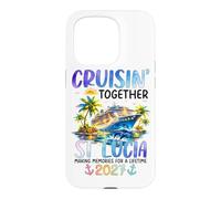 Custodia per iPhone 15 Pro Crociera Insieme St Lucia 2027 Nave Dolphin Vacanza