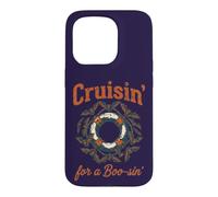 Custodia per iPhone 15 Pro Cruisin' for a Boo-sin 'Halloween Bats Salvagente