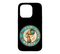 Custodia per iPhone 15 Pro CUP CHECK READY Gioco di abilità con coppa e pallina