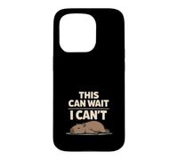 Custodia per iPhone 15 Pro Cute Capybara Stress Relief No Stress Chill Life Rilassante