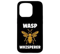 Custodia per iPhone 15 Pro Cute Little wasp Funny Minimalist Simple Whisperer wasp