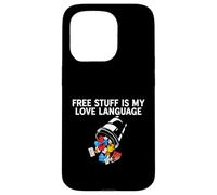 Custodia per iPhone 15 Pro Deals Hunter Free Stuff Is My Love Language