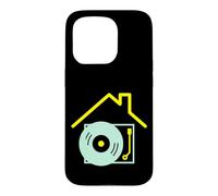 Custodia per iPhone 15 Pro Deejay I Love House Music - House Music DJ Turntable
