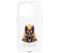 Custodia per iPhone 15 Pro Design fedele alla fedeltà del cane da pastore tedesco AF