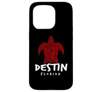 Custodia per iPhone 15 Pro Destin Florida Design a forma di tartaruga marina Destin FL