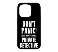 Custodia per iPhone 15 Pro Detective privato