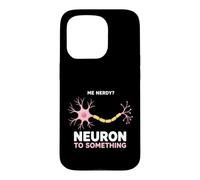 Custodia per iPhone 15 Pro Detto divertente Nerd pensa a qualcosa al neurone