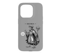 Custodia per iPhone 15 Pro Deumus Il Scowl Sotto Una Corona