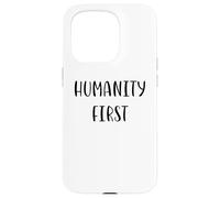 Custodia per iPhone 15 Pro Dichiarazione di giustizia sociale per il primo sostegno dell'umanità