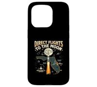 Custodia per iPhone 15 Pro Direct Flights to the Moon Florida Space Coast Retro