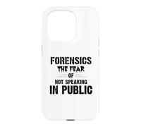 Custodia per iPhone 15 Pro Discorso e dibattito Forense Paura di non parlare in pubblico