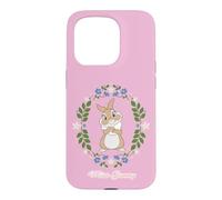 Custodia per iPhone 15 Pro Disney Bambi Miss Bunny Floral Coquette Style Matching