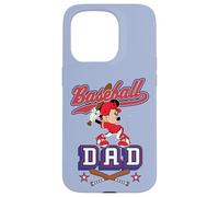 Custodia per iPhone 15 Pro Disney Baseball Dad Sports Minnie Mouse Father's Day Tee