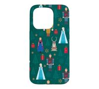 Custodia per iPhone 15 Pro Disney Frozen Holiday Nutcrackers Scandinavian Christmas