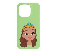 Custodia per iPhone 15 Pro Disney Jr. Sofia the First Princess Camila Big Face Costume